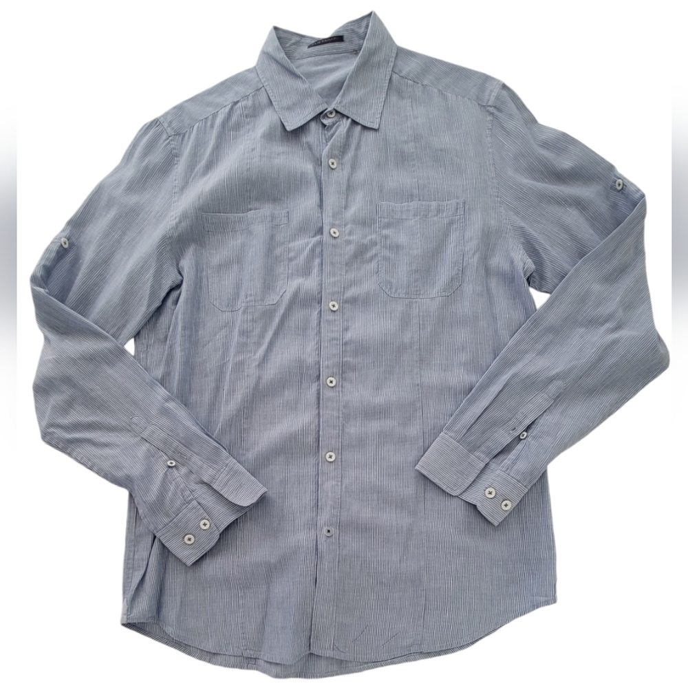 ELIE TAHARI Cotton Casual Button Down Shirt